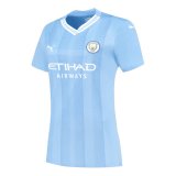 2023-2024 Manchester City Home Football Shirt Women's