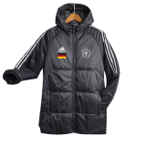 2023 Germany Black Winter Football Jacket Men's