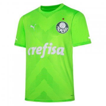 2023-2024 Palmeiras Goalkeeper Green Football Shirt Men's