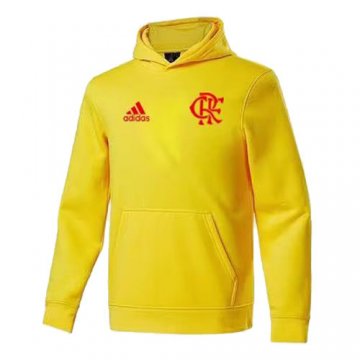 2022-2023 Flamengo Pullover Hoodie Yellow Football Sweatshirt Men's