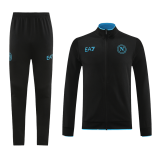 2023-2024 Napoli Black Football Training Set (Jacket + Pants) Men's