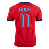2022 England Away Football Shirt Men's #Rashford #11