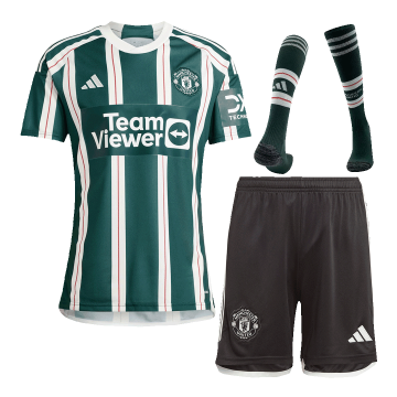 2023-2024 Manchester United Away Football Set (Shirt + Short + Socks) Men's