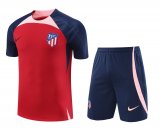2023-2024 Atletico Madrid Red Football Training Set (Shirt + Short) Men's