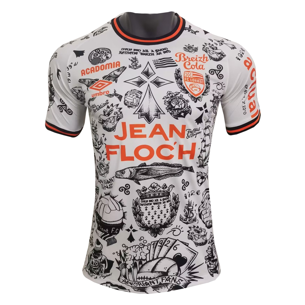 2023-2024 FC Lorient White Football Shirt Men's #Special Edition