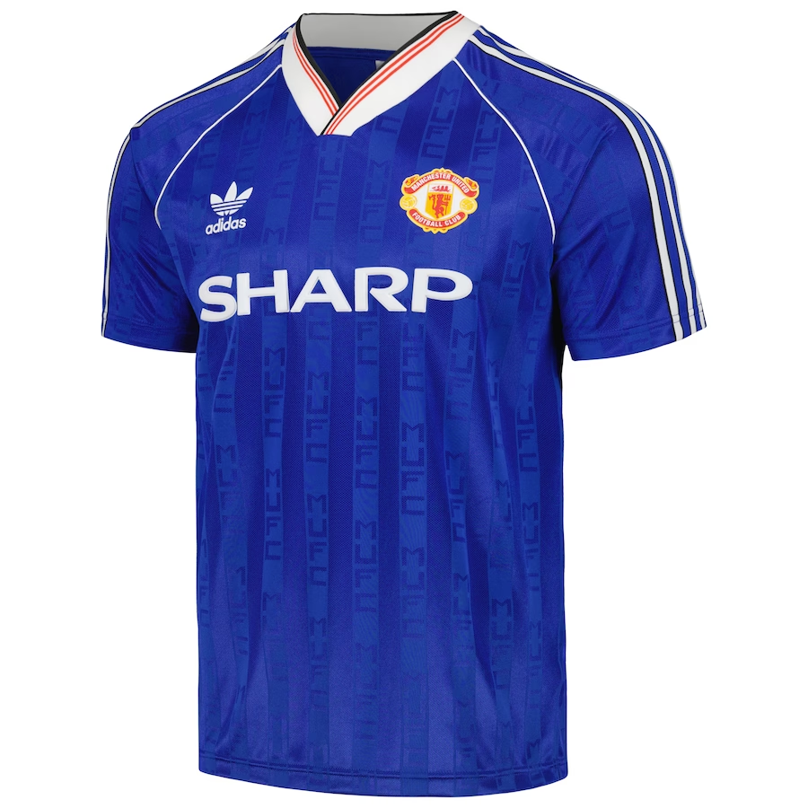 1988/90 Manchester United Retro Third Football Shirt Men's