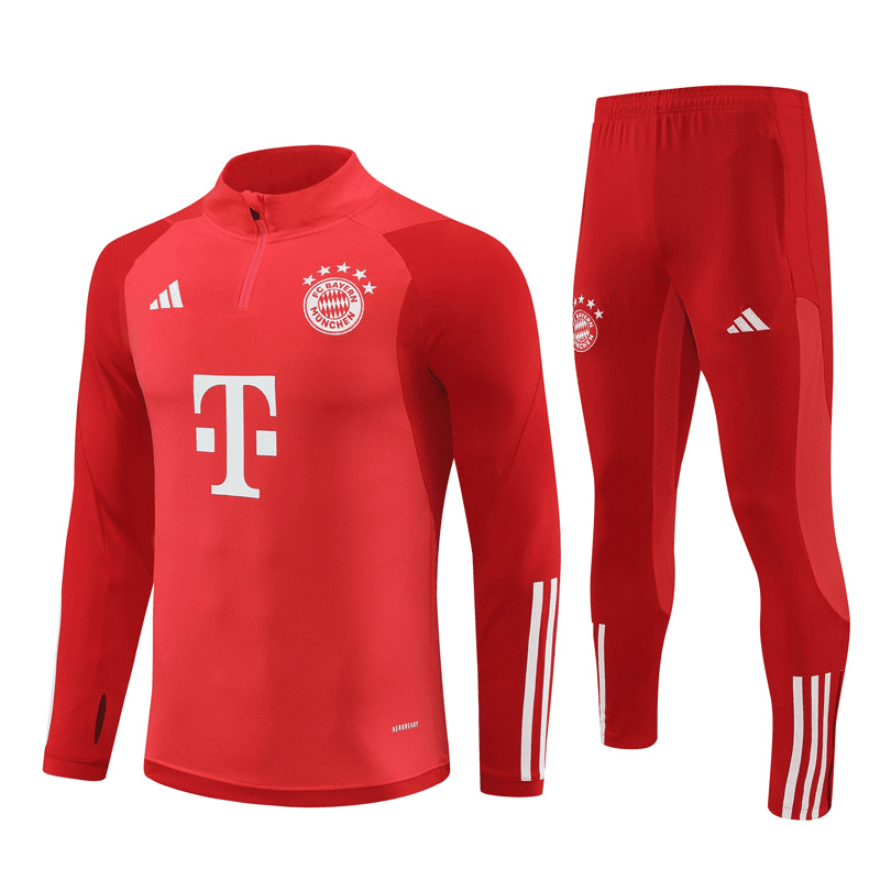 2024-2025 Bayern Munich Red Football Training Set Men's